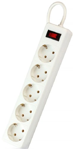 Сетевой фильтр с заземлением Smartbuy 5х3,0м 10А 2200Вт белый фото Сетевой фильтр с заземлением Smartbuy 5х3,0м 10А 2200Вт белый картинка